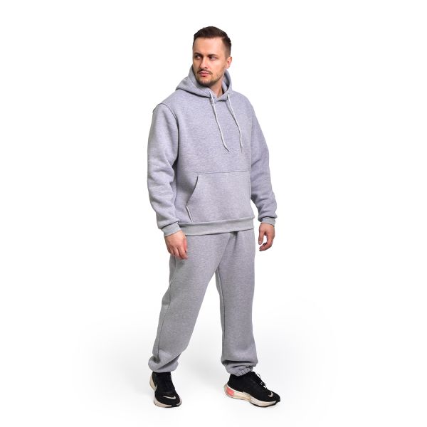Спортивний костюм (Худі + штани). Колір Сірий
