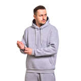 Спортивний костюм (Худі + штани) на флісі. Сірий