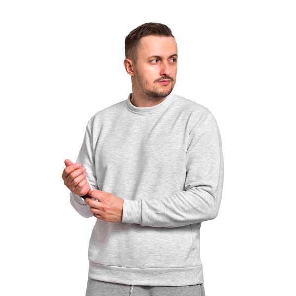 Світшот M1A2. Колір Сірий