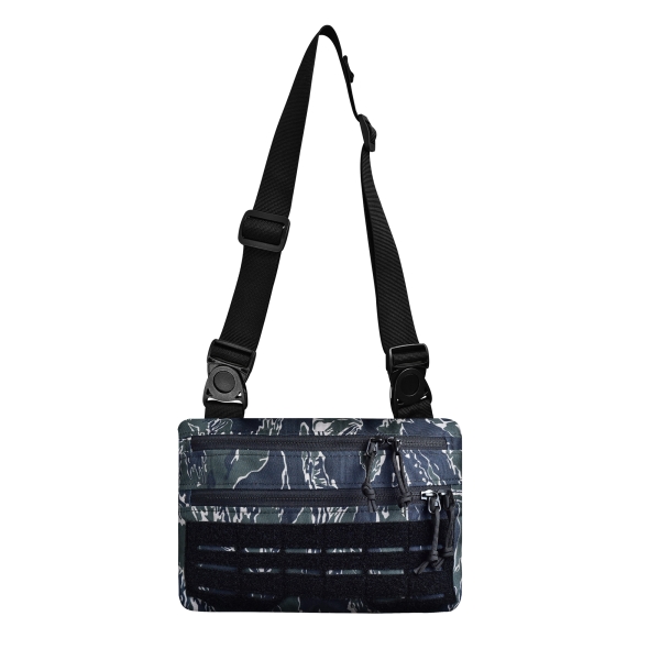 Сумка однолямкова Gig Military Odin М. Black Tiger Stripes Camo