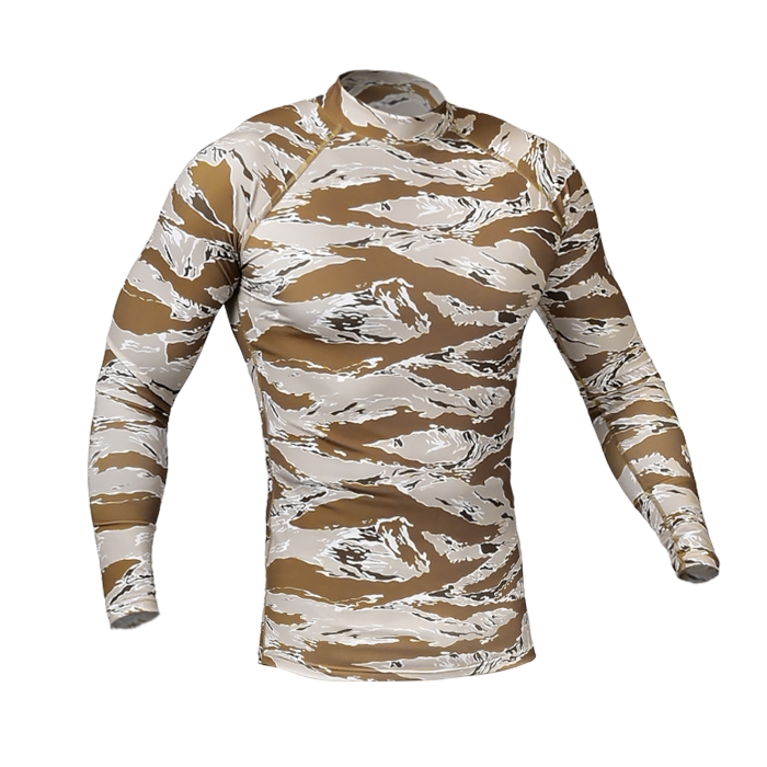 Чоловічий Рашгард GIG Military. Tiger Stripe Desert