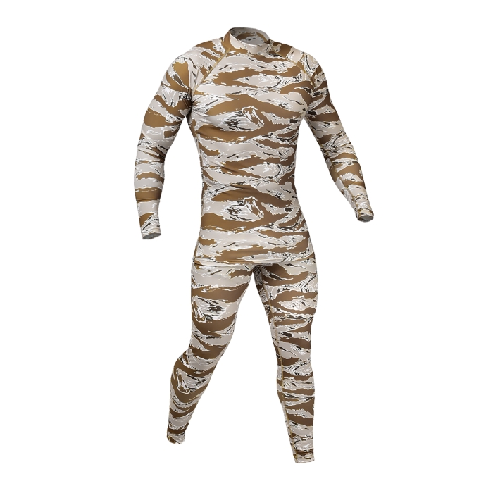 Чоловічий Рашгард GIG Military. Tiger Stripe Desert