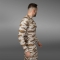 Чоловічий Рашгард GIG Military. Tiger Stripe Desert