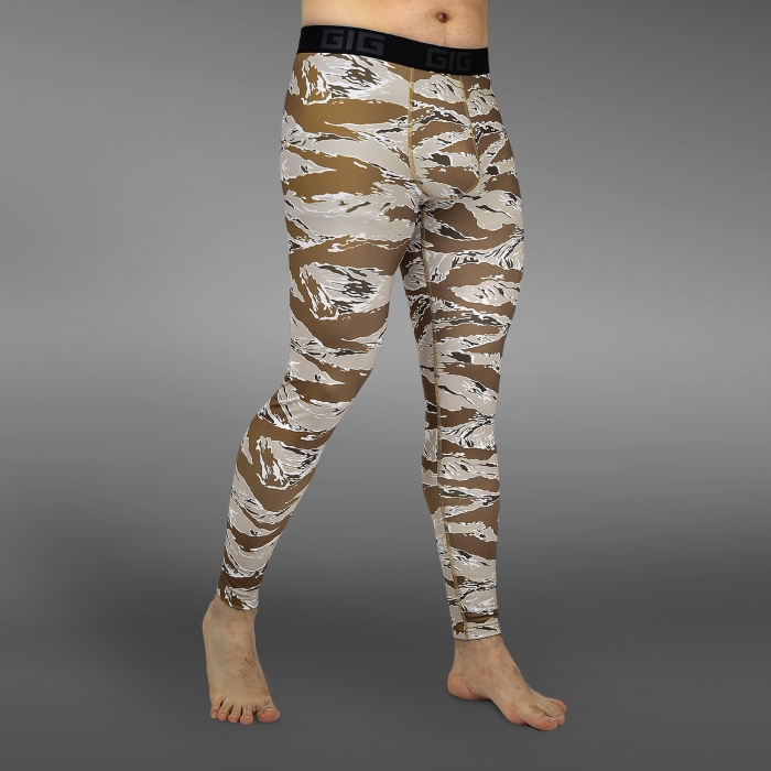 Чоловічі Тайтси GIG Military. Tiger Stripe Desert