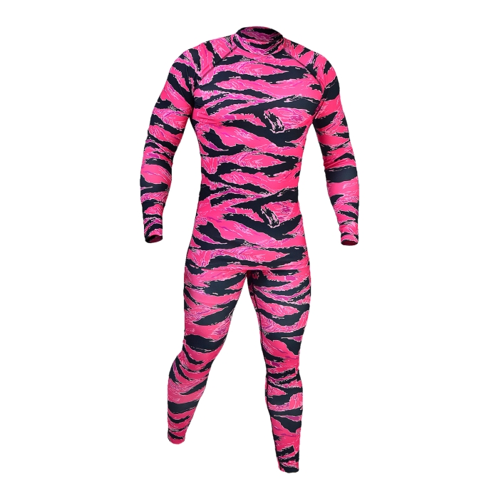 Чоловічий Рашгард GIG Military. Tiger Stripe Pink