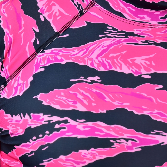 Чоловічі Тайтси GIG Military. Tiger Stripe Pink