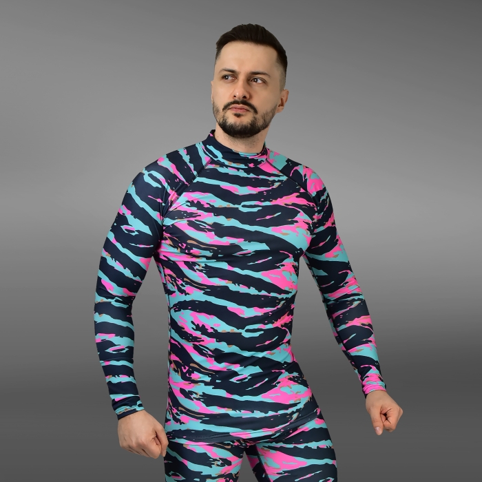 Чоловічий Рашгард GIG Military. Tiger Stripe Miami
