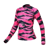 Жіночий Рашгард GIG. Tiger Stripes Pink