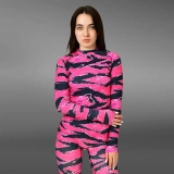 Жіночий Рашгард GIG. Tiger Stripes Pink