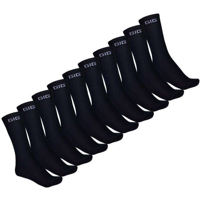 Термоноски Трекинговые Черные 10 пар