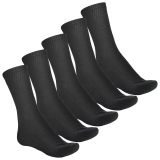 Комплект зимових шкарпеток трекінгових вовна Winter Warm Wool. 5 пар Чорні