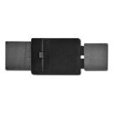 Камербанд S Tactical Series + М'який балістичний пакет (200x150мм) 2 клас захисту. Чорний