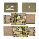 Камербанд S Tactical Series + Мягкий баллистический пакет (200x150мм) 1 класс защиты. Мультикам
