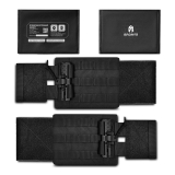 Камербанд S Tactical Series + М'який балістичний пакет (200x150мм) 2 клас захисту. Чорний