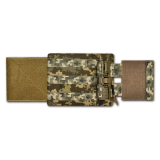 Камербанд S Tactical Series + Мягкий баллистический пакет (200x150мм) 1 класс защиты. Пиксель