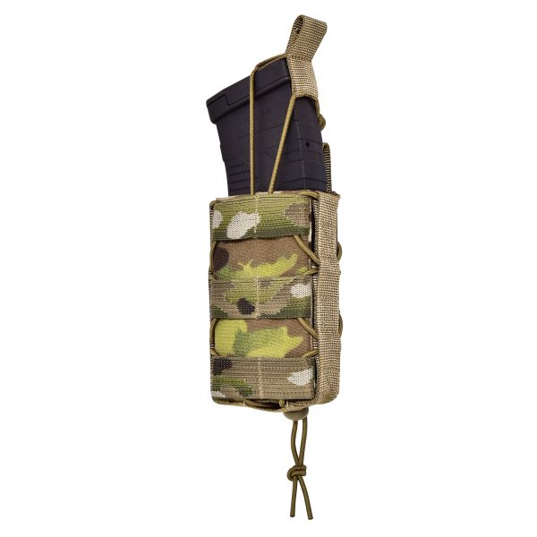 Підсумок для магазинів одинарний відкритий тканевий Stealth PRO. Cordura 1000. Колір Мультикам