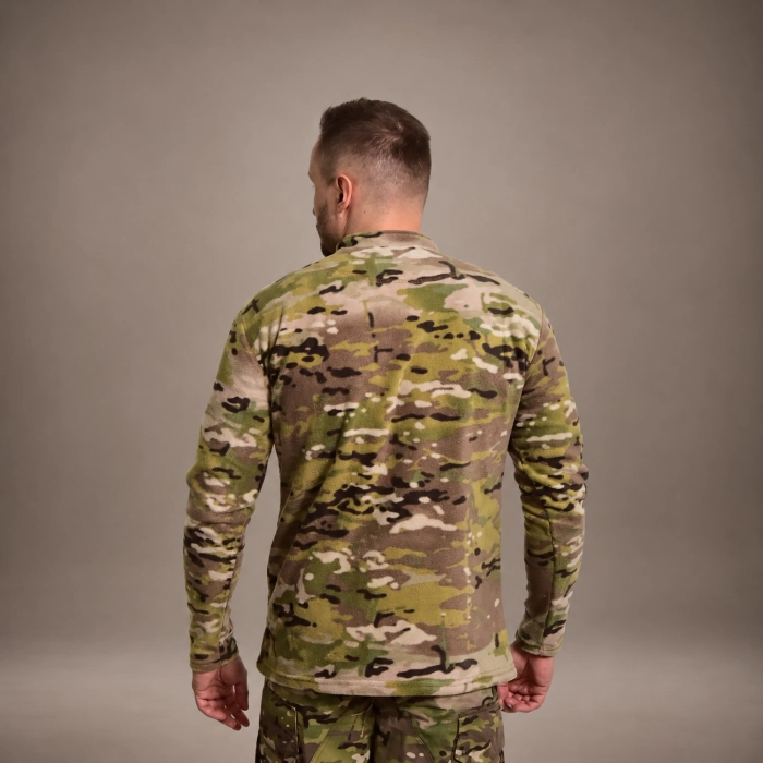 Базовая флисовая кофта base Tactical Series Мультикам