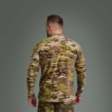 Базова флісова кофта base Tactical Series. Мультикам