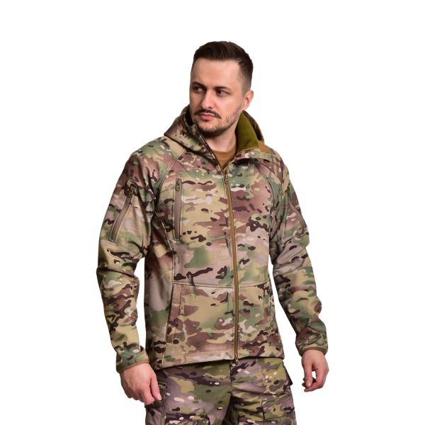 Куртка softshell Flex Guard. Колір Мультикам