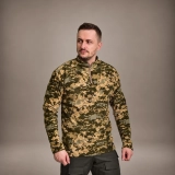 Базовая флисовая кофта base Tactical Series. Пиксель