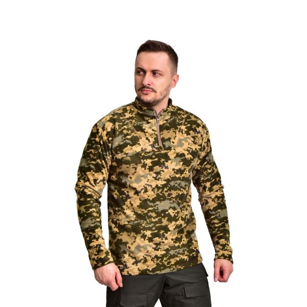 Базовая флисовая кофта base Tactical Series. Цвет Пиксель Базовая флисовая кофта base Tactical Series. Цвет Пиксель