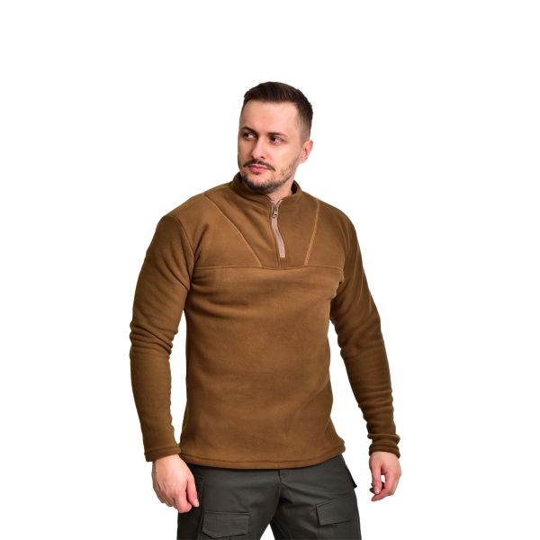 Базовая флисовая кофта base Tactical Series. Цвет Койот Базовая флисовая кофта base Tactical Series. Цвет Койот