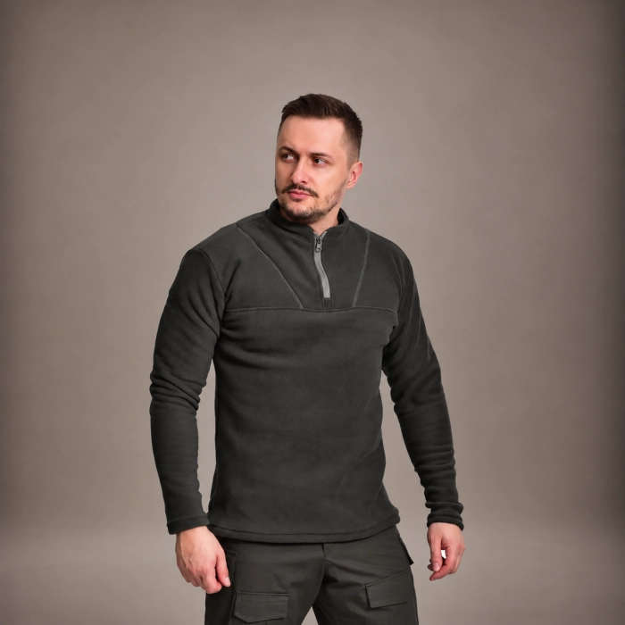 Базовая флисовая кофта base Tactical Series. Черный
