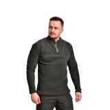 Базова флісова кофта base Tactical Series. Чорний