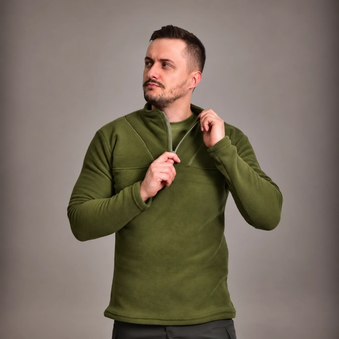 Базовая флисовая кофта base Tactical Series. Ranger Green