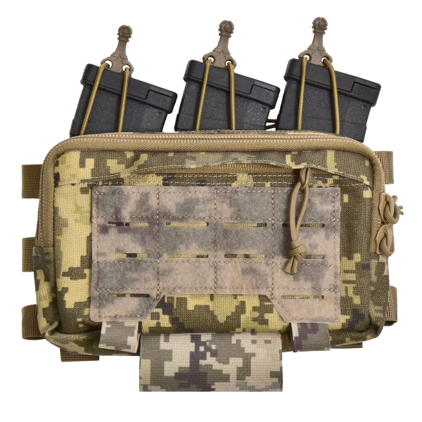 Адмін-підсумок під 3 магазини AK/AR Tactical Series. Cordura 1000. Колір Піксель