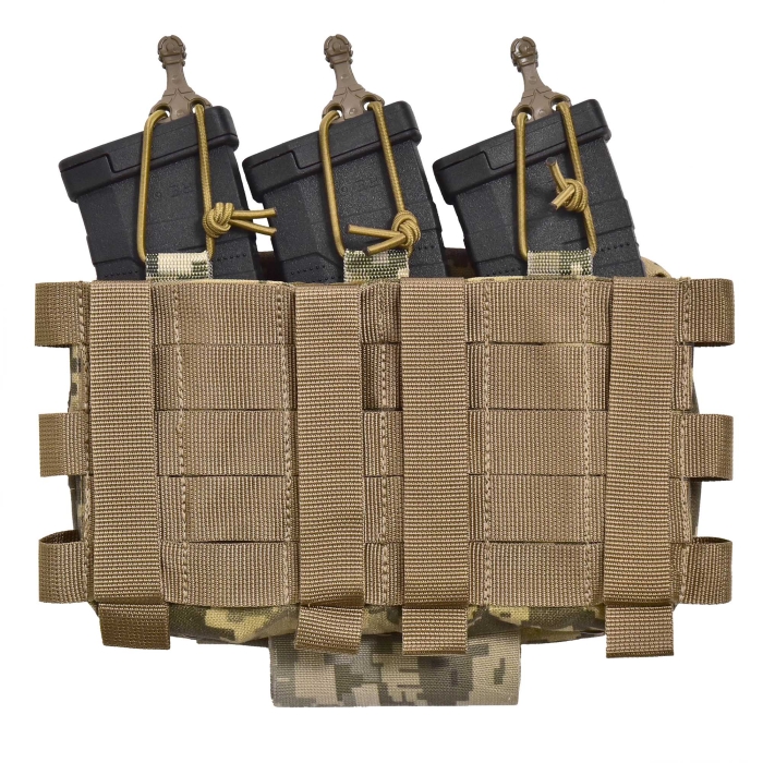 Адмін-підсумок під 3 магазини AK/AR Tactical Series. Cordura 1000. Колір Піксель