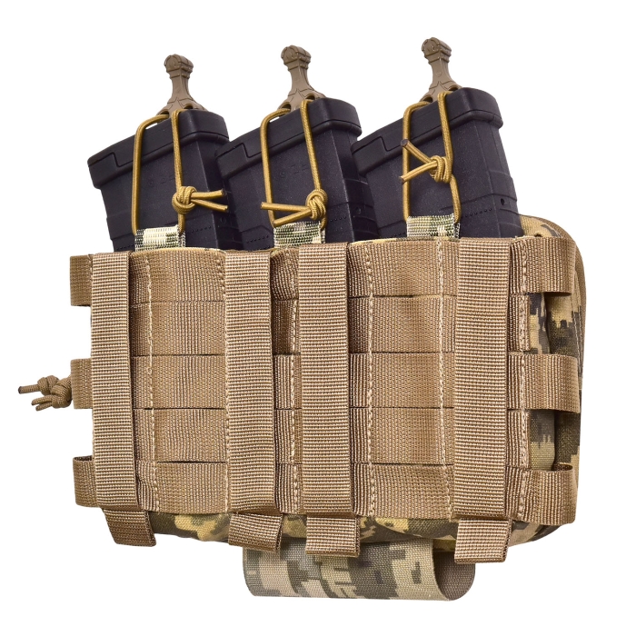 Адмін-підсумок під 3 магазини AK/AR Tactical Series. Cordura 1000. Колір Піксель