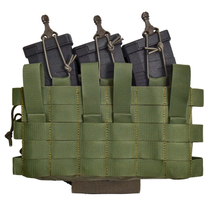 Адмін-підсумок під 3 магазини AK/AR Tactical Series. Cordura 1000. Колір Ranger Green