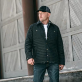 Куртка демісезонна двостороння 5.11 Tactical® "Dylan Reversible PrimaLoft® Shirt Jacket" Чорна