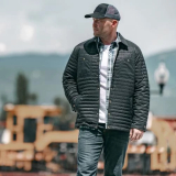 Куртка демісезонна двостороння 5.11 Tactical® "Dylan Reversible PrimaLoft® Shirt Jacket" Чорна