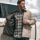 Куртка демісезонна двостороння 5.11 Tactical® "Dylan Reversible PrimaLoft® Shirt Jacket" Чорна