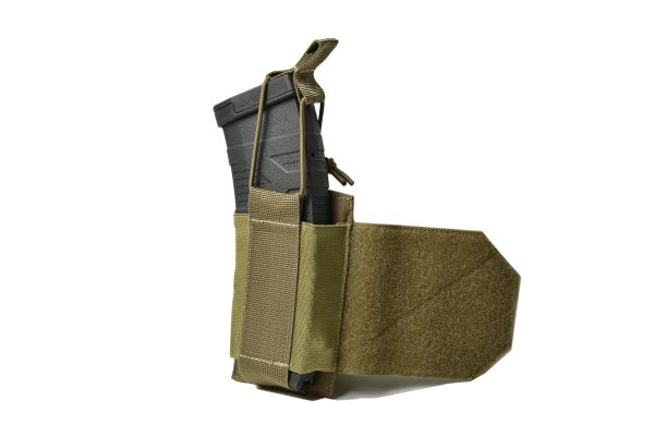 Эластичный боковой правый подсумок для магазинов на липучке Elastic R. Cordura 1000. Цвет Койот Эластичный боковой правый подсумок для магазинов на липучке Elastic R. Cordura 1000. Цвет Койот