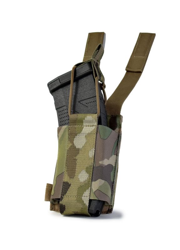 Еластичний одинарний підсумок для магазинів Elastic. Cordura 1000. Мультикам