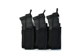 Еластичний потрійний підсумок для магазинів Gig Military Elastic Triple. Cordura 1000. Чорний