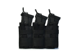 Еластичний потрійний підсумок для магазинів Gig Military Elastic Triple. Cordura 1000. Чорний