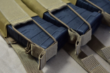 Еластичний потрійний підсумок для магазинів Gig Military Elastic Triple. Cordura 1000. Койот