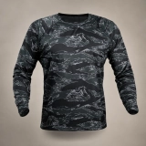Кофта лонгслив GIG. Black Tiger Stripe Camo