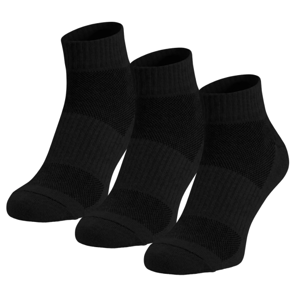 Трекінгові літні шкарпетки G AIR low socks (3 пари) Чорні