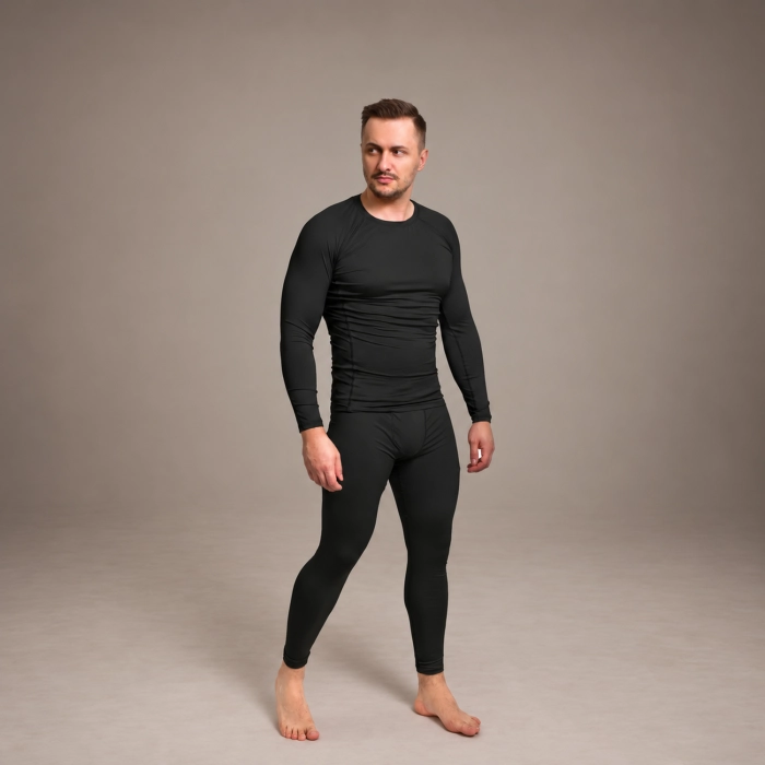 Термоштаны GIG IceFox Level 1, из ткани Thermo line. Черный