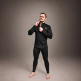 Термоштаны GIG IceFox Level 2, из ткани Thermo line. Черный