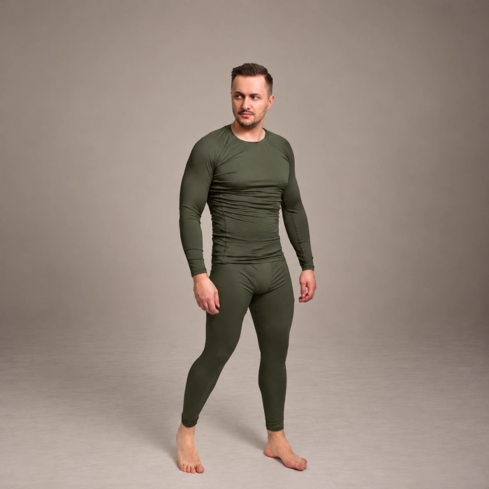 Термоштаны GIG IceFox Level 1, из ткани Thermo line. Ranger Green