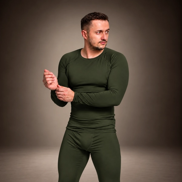 Термореглан GIG IceFox Level 1+, з тканини Thermo line. Ranger Green