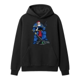 Худи GIG (SPACE SANTA BLUE) Fleece Limited. Черный