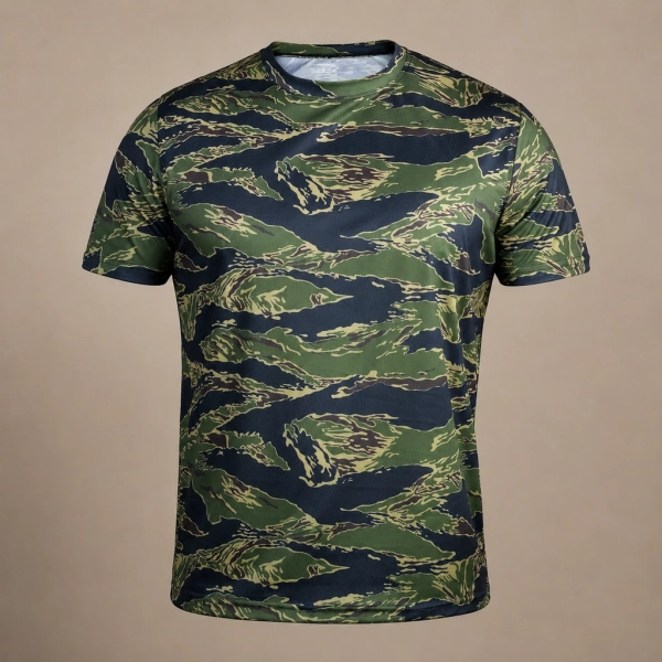 Футболка GIG Coolmax Tactical air Tee. Tiger Stripes Camo