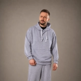 Худі UH60 утеплений. Сірий